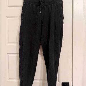 Black Lululemon sweatpants